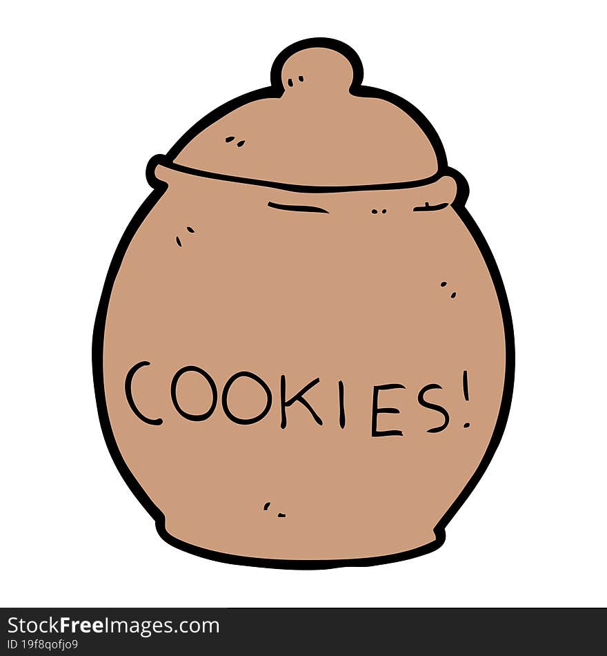 cartoon cookie jar