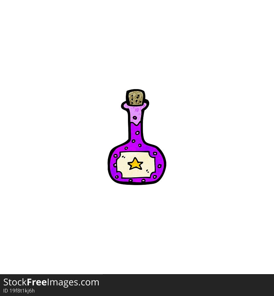 cartoon magic potion