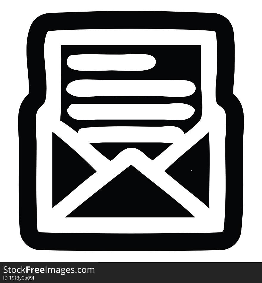 envelope letter icon symbol