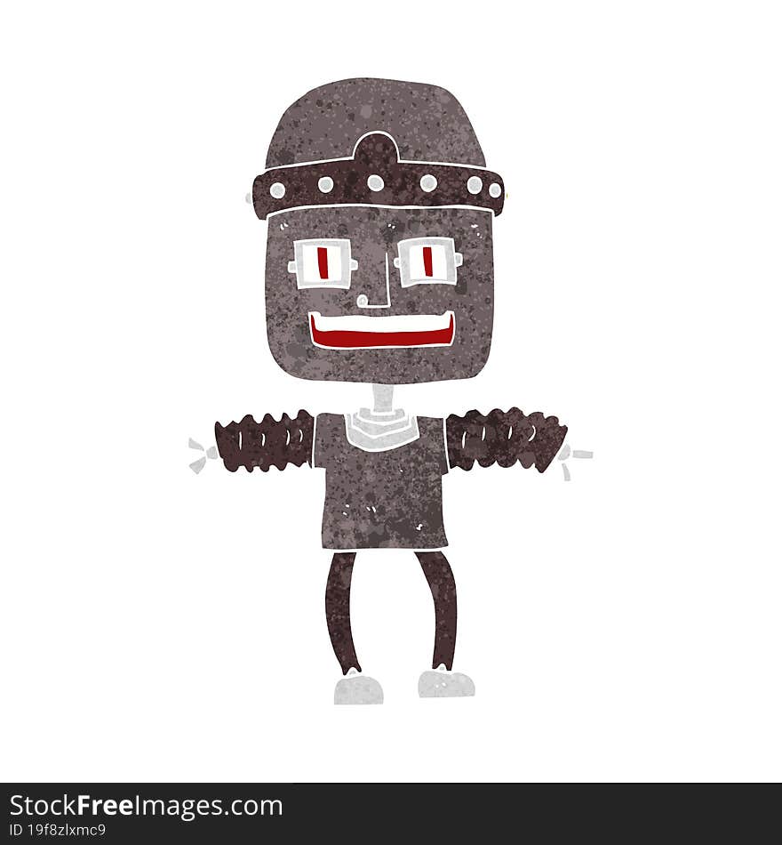 Cartoon Robot