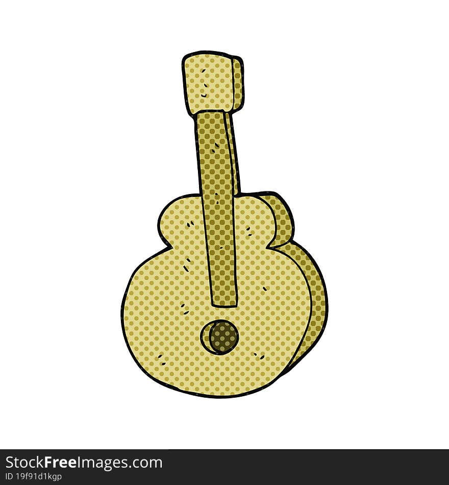 Cartoon Guitar