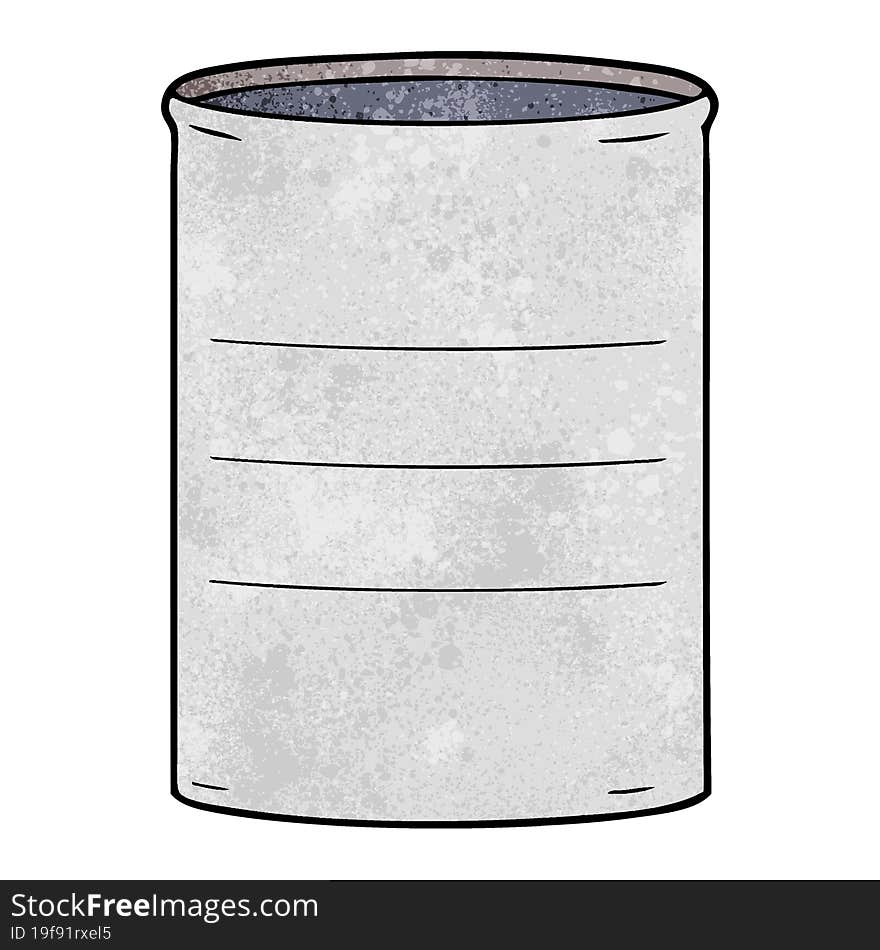 cartoon oil drum. cartoon oil drum