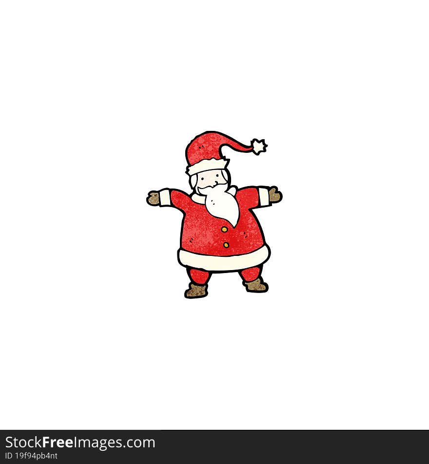 santa claus cartoon character