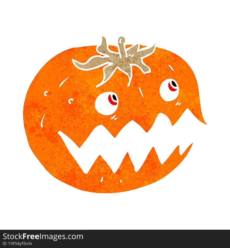 cartoon pumpkin