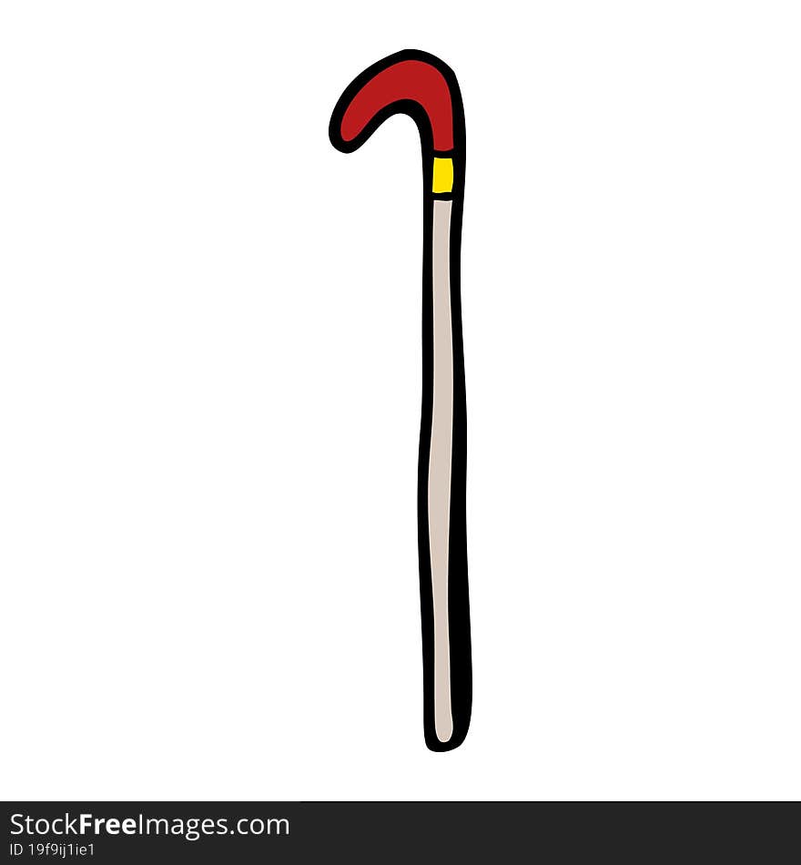 cartoon walking stick