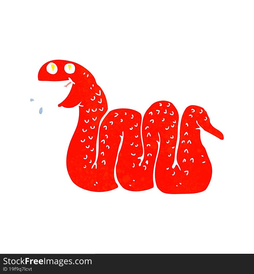 cartoon snake