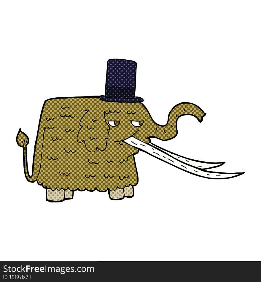 Cartoon Mammoth