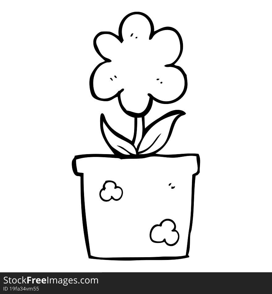 Cute Cartoon Flower