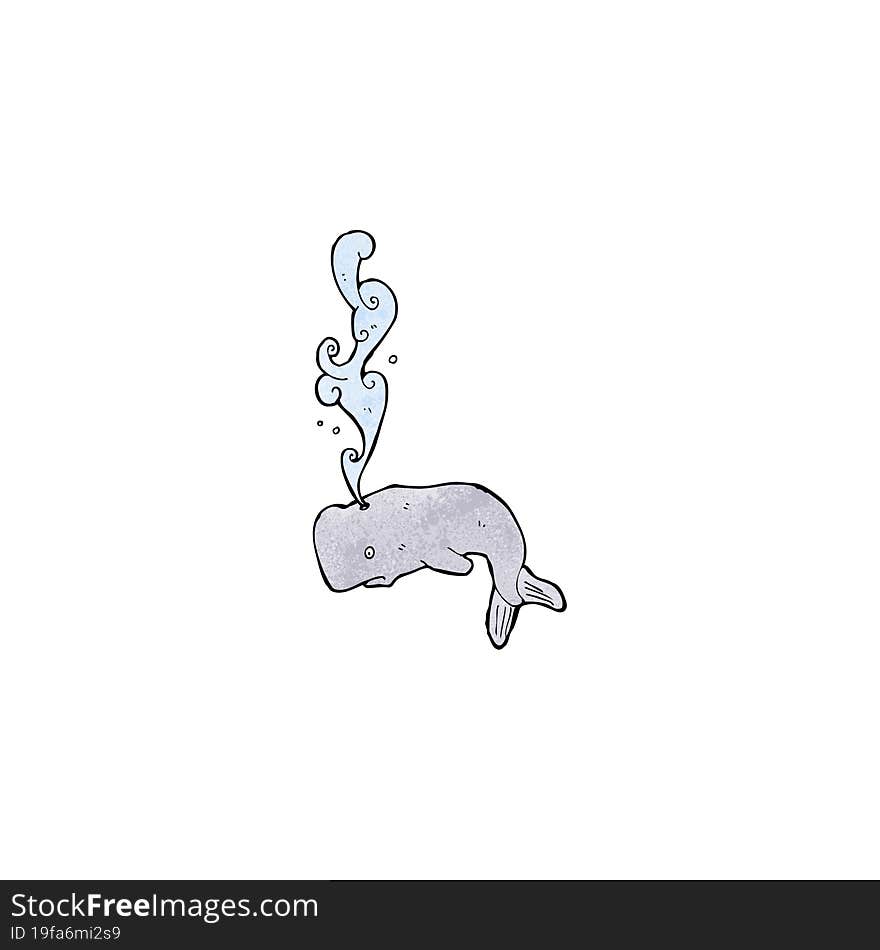 cartoon whale