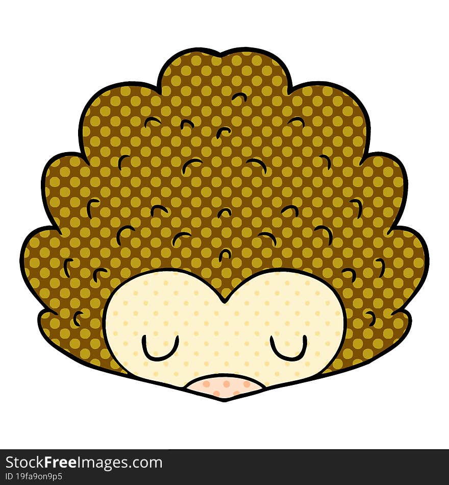 cartoon hedgehog. cartoon hedgehog