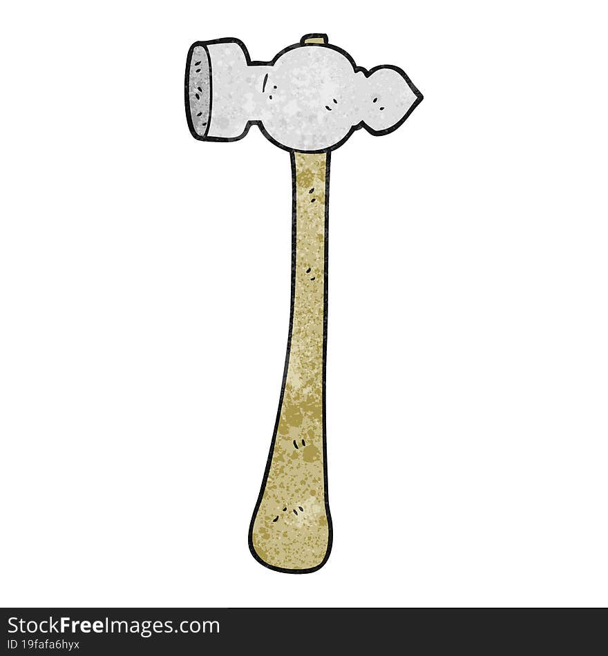 Textured Cartoon Hammer