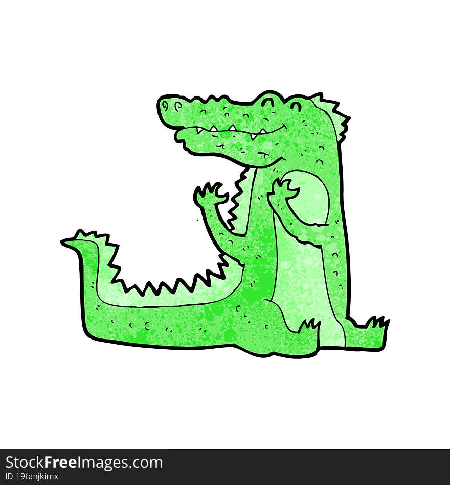 Cartoon Crocodile