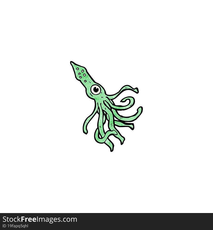 Cartoon Octopus