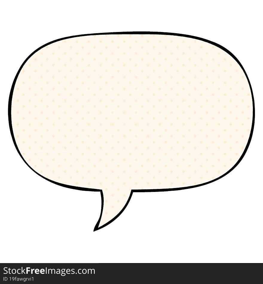 cartoon speech bubble in comic book style and speech bubble in comic book style