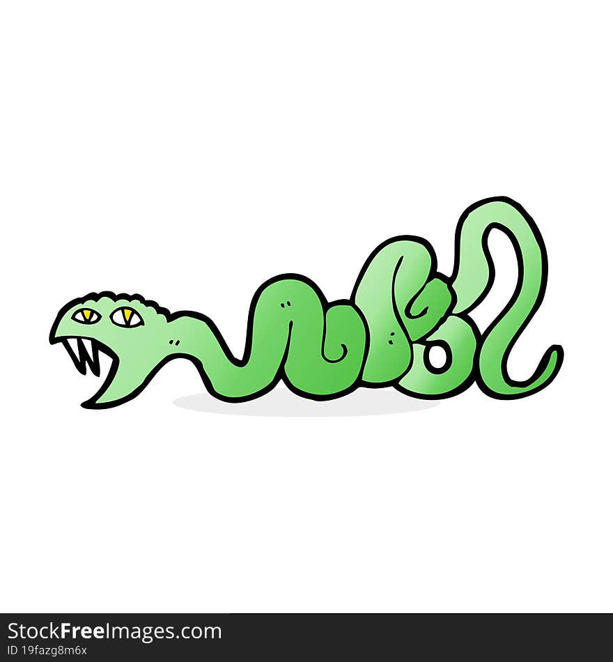 Cartoon Snake