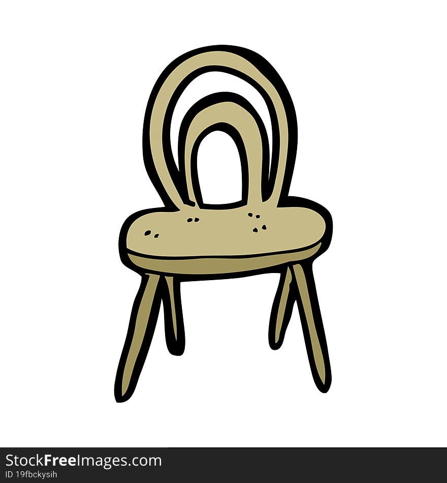 cartoon chair