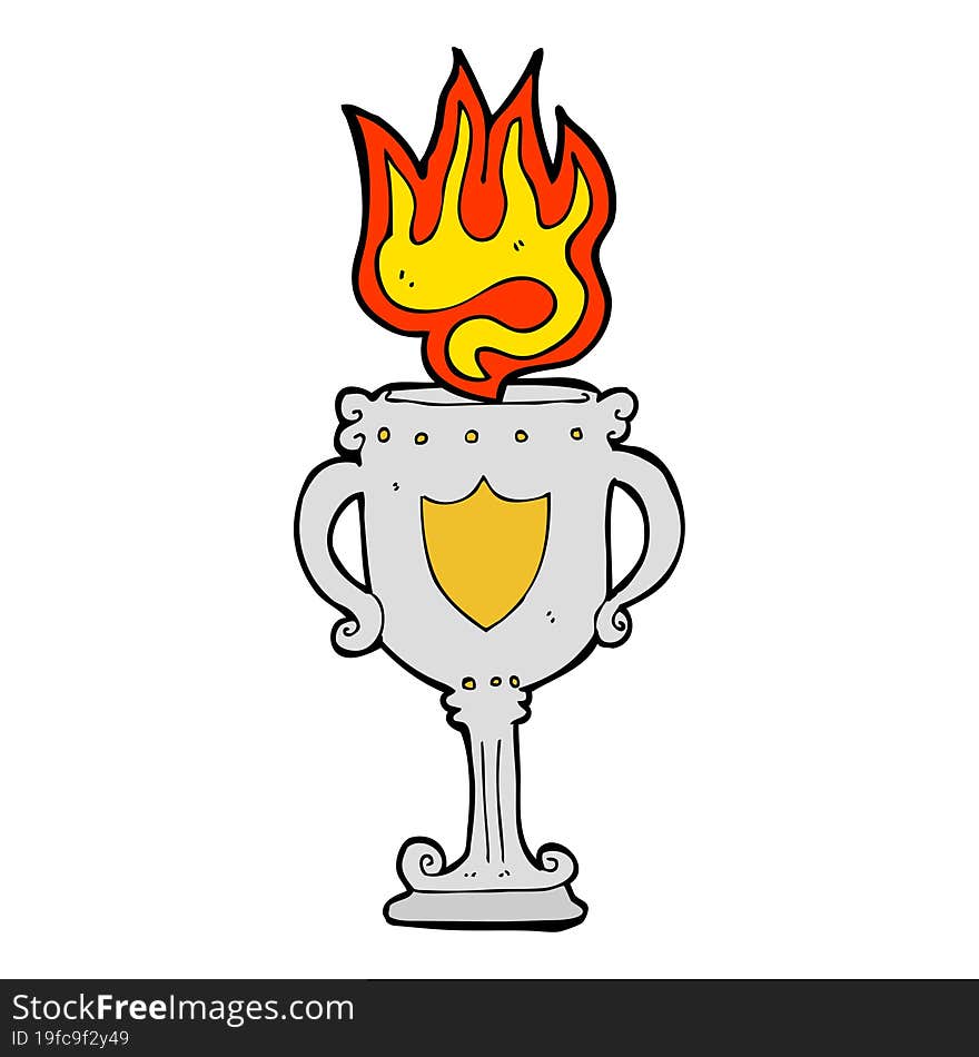 cartoon trophy