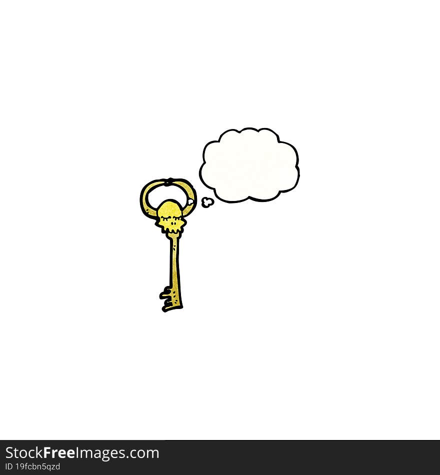 magic key cartoon