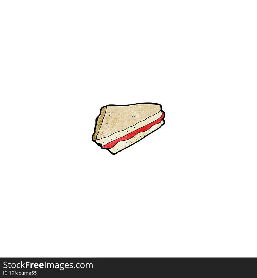 jam sandwich cartoon