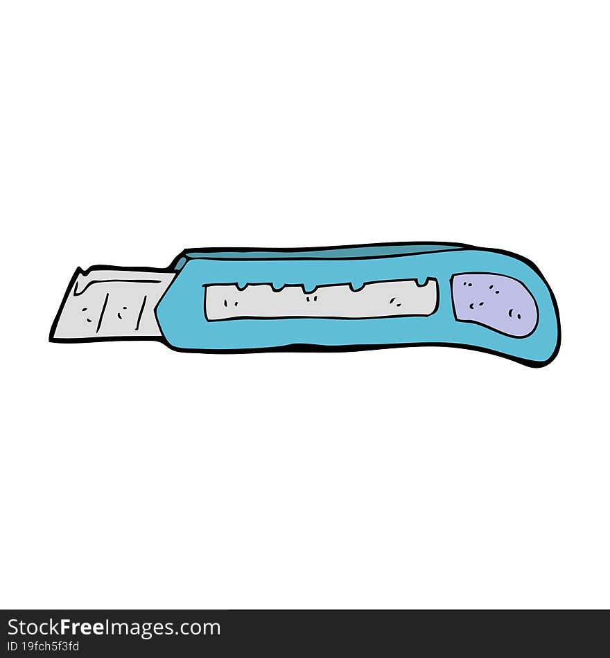 cartoon knife