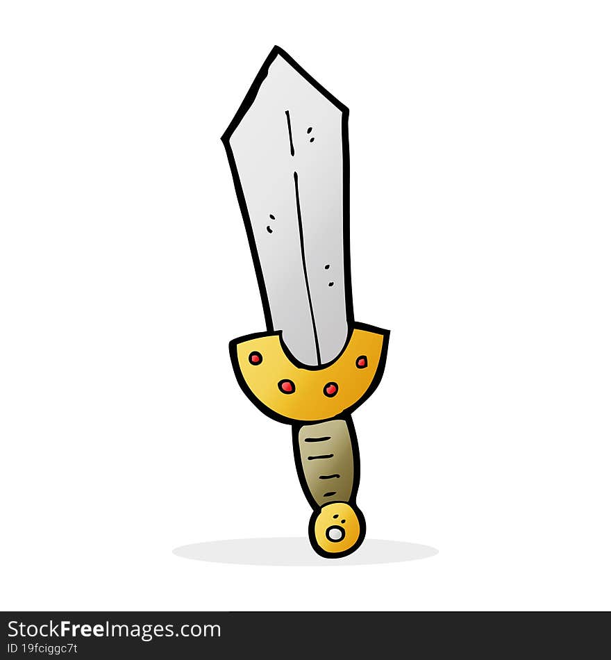 cartoon viking sword