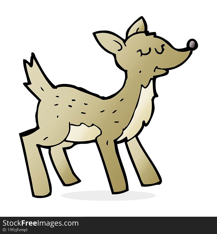 cute cartoon deer