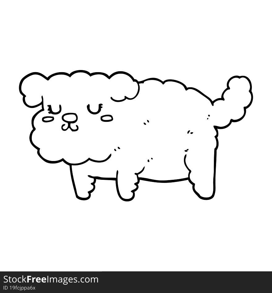 cartoon dog