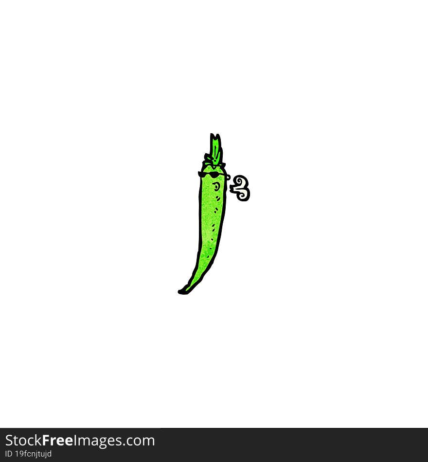 cartoon chili pepper