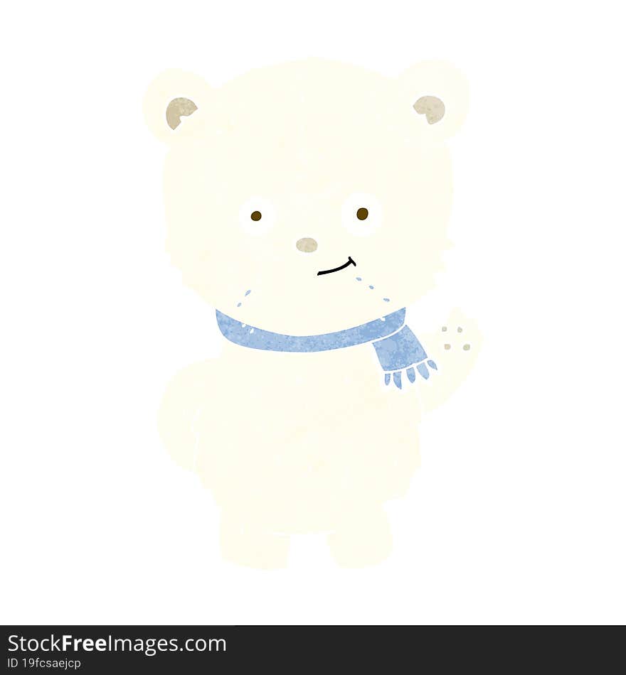 cute cartoon polar bear