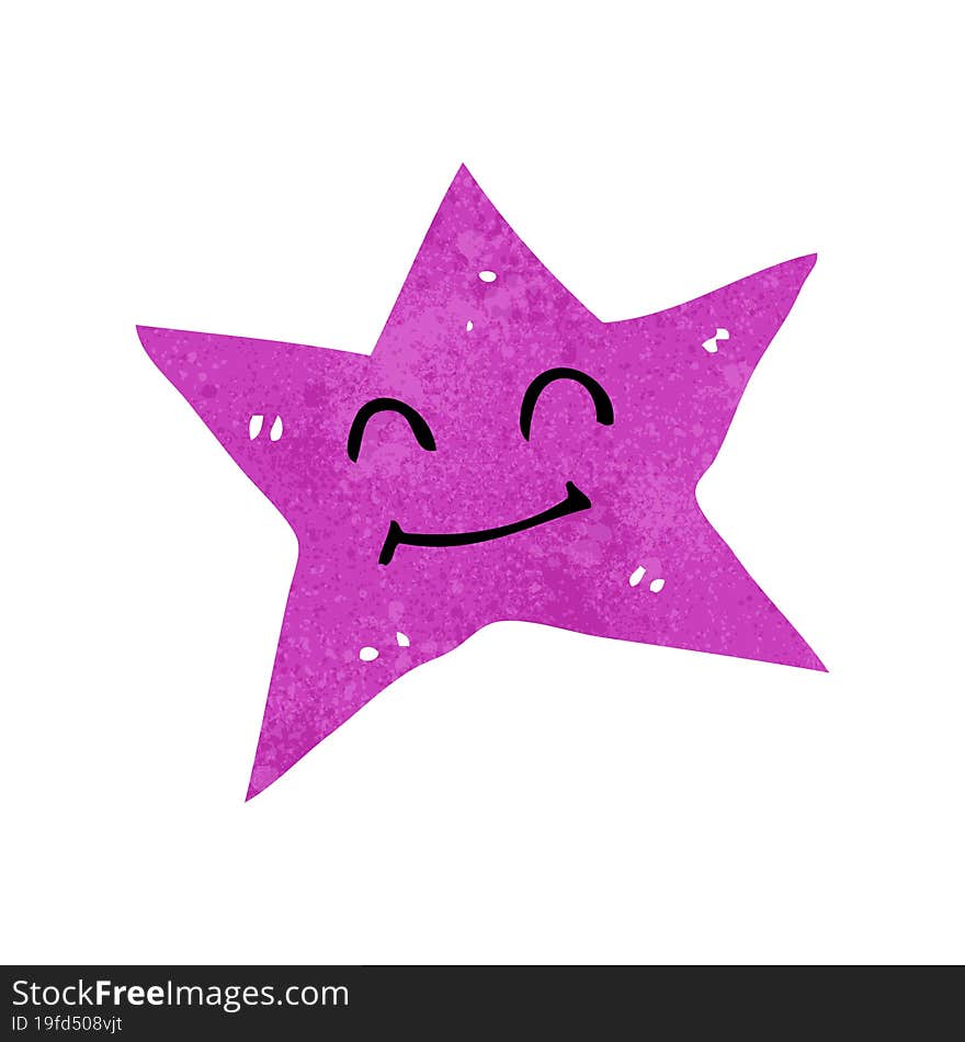 Cartoon Star Character