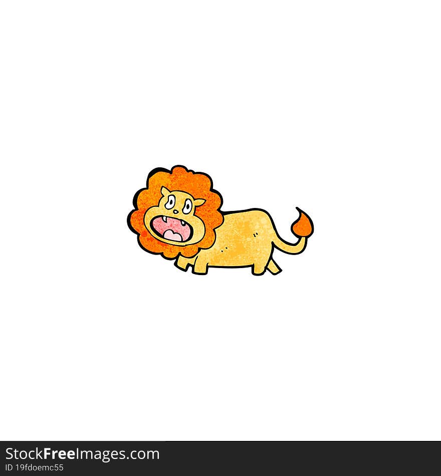 Cartoon Lion