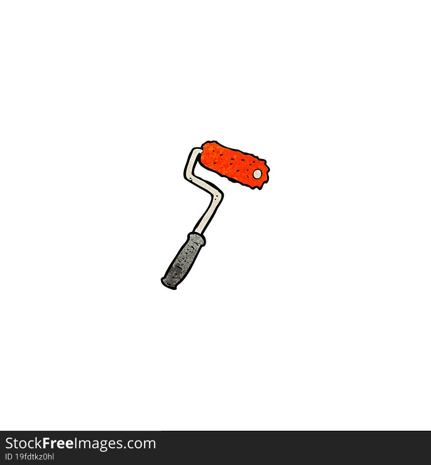 Paint Roller Cartoon