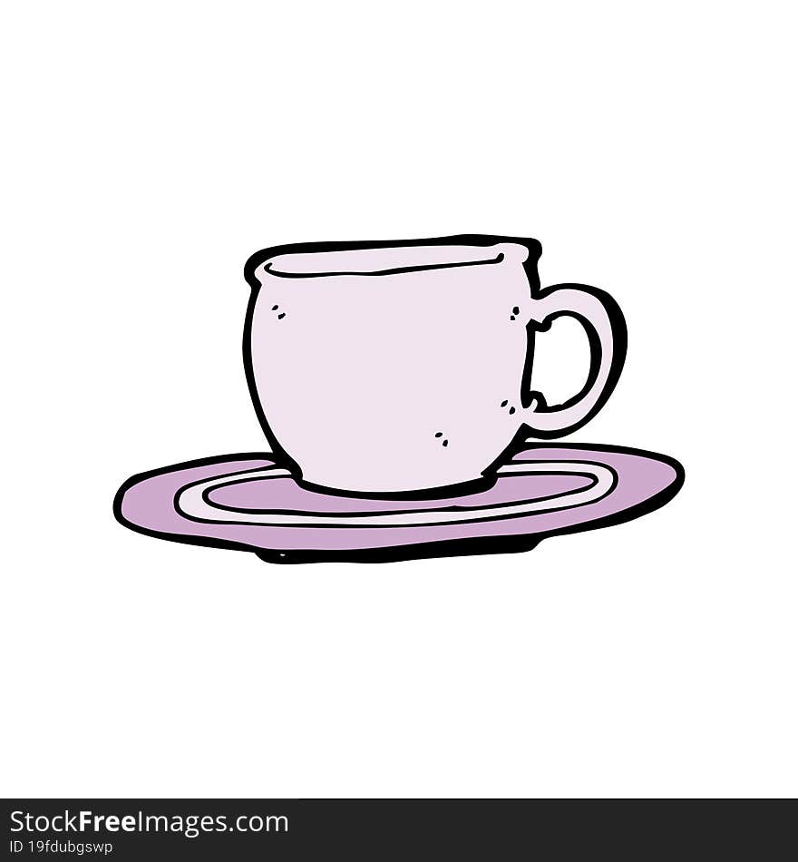 Cartoon Tea Cup