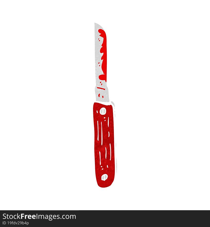 cartoon folding knife