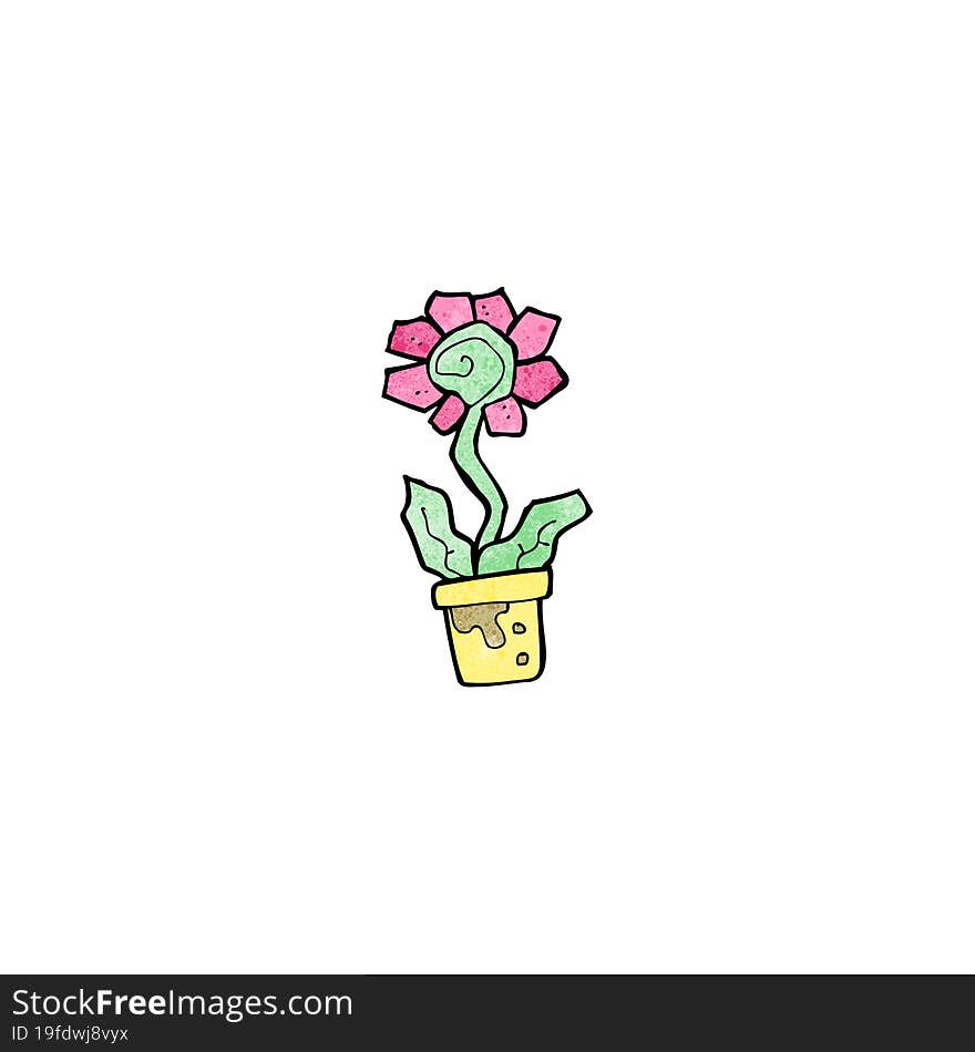 cartoon flower