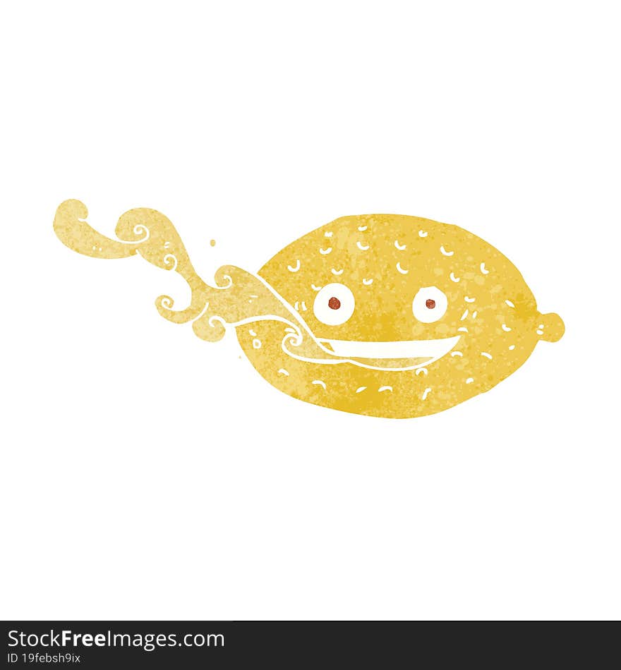 cartoon lemon