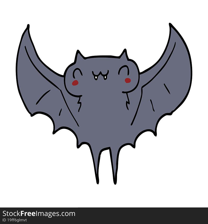 cartoon bat