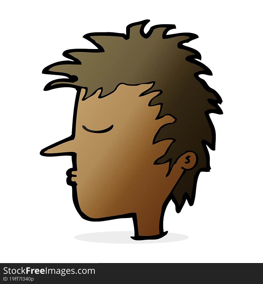 Cartoon Male Face