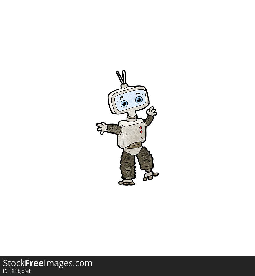 Cartoon Cute Robot