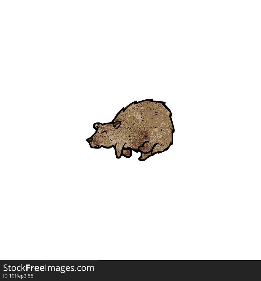 cartoon bear