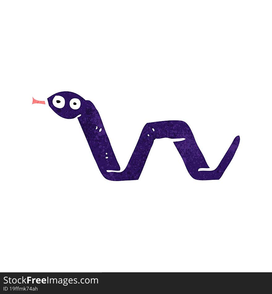 funny cartoon snake