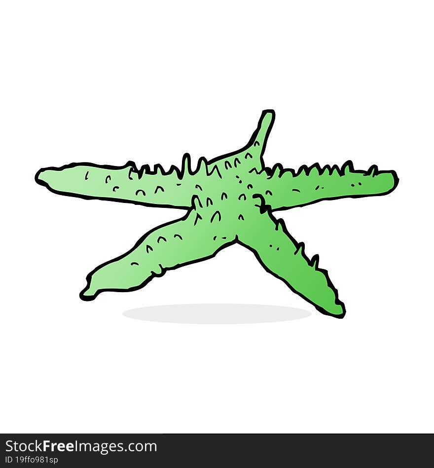 cartoon starfish