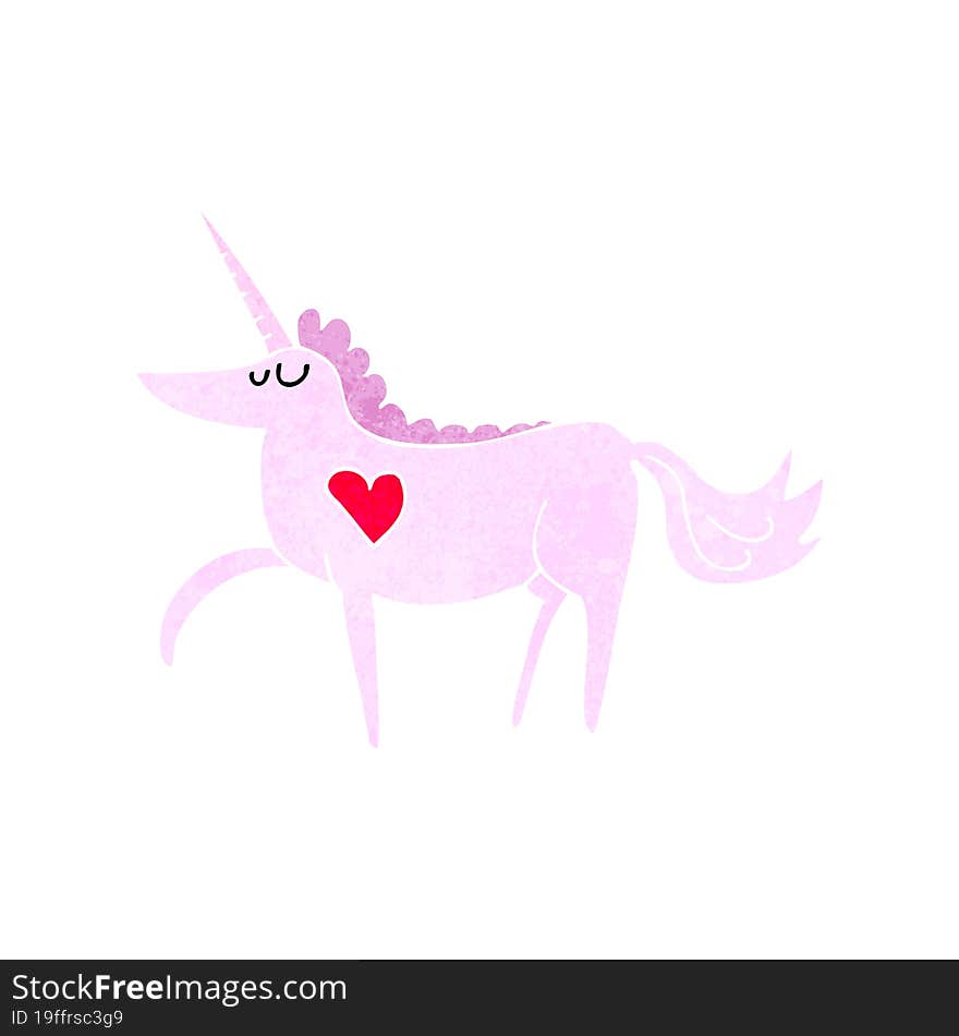 cartoon unicorn