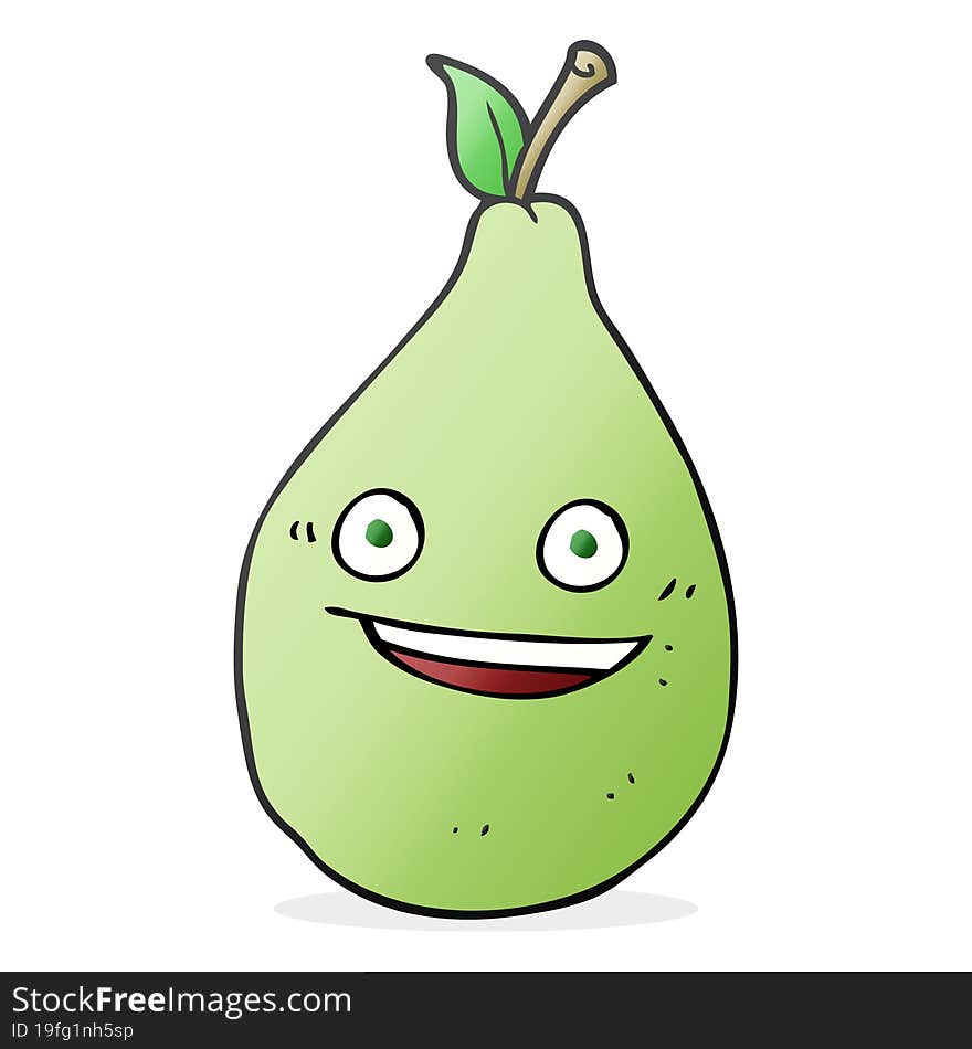 Cartoon Pear