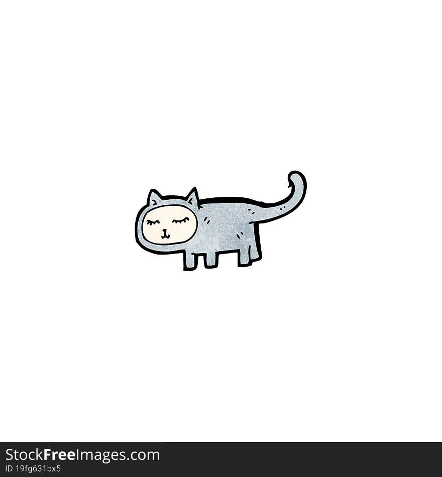 Cartoon Funny Cat