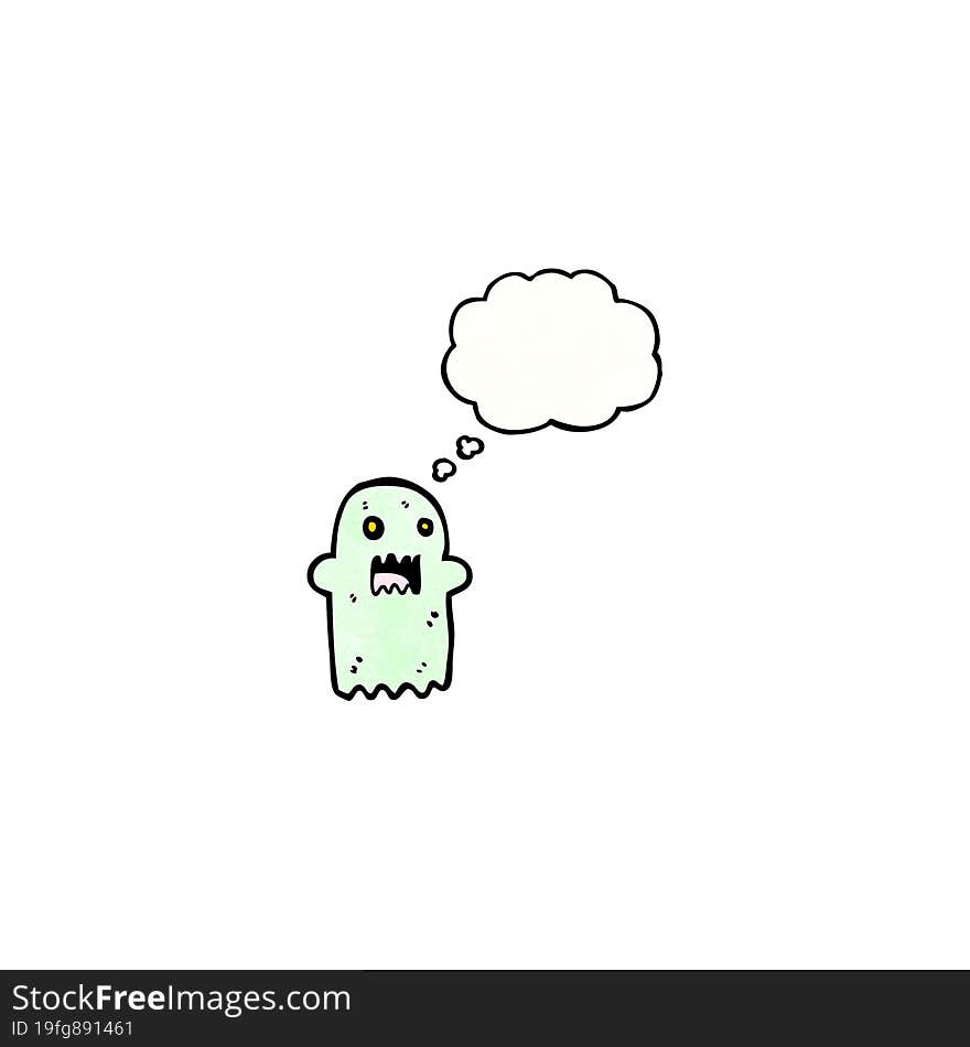 cartoon ghost