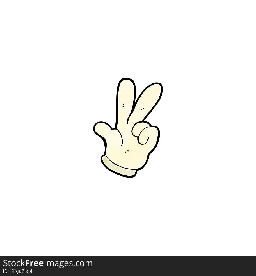 counting hand symbol