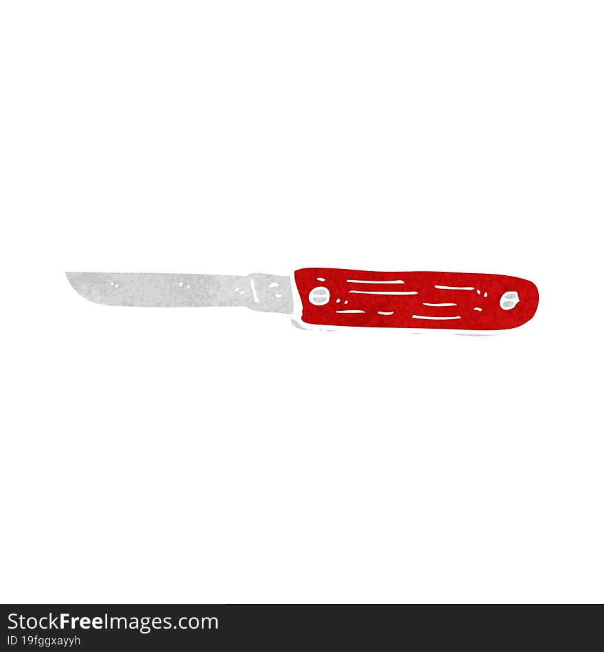 cartoon folding knife