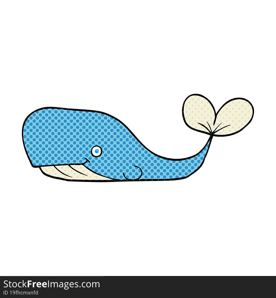 cartoon whale