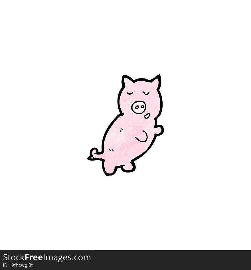 Cartoon Pig